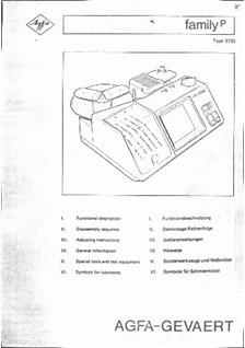 Agfa Family P manual. Camera Instructions.